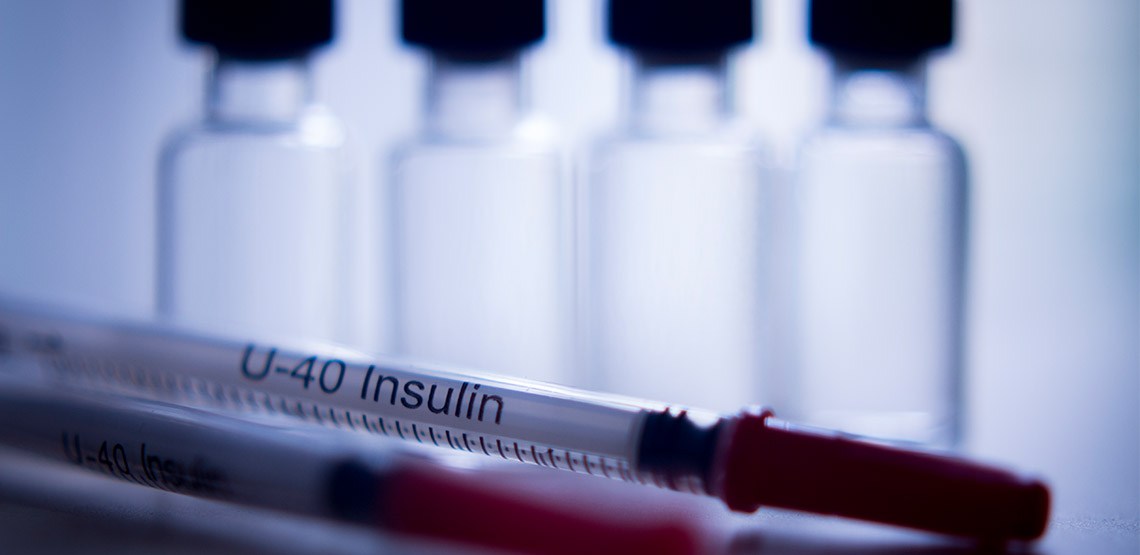 Insulin needles and vials